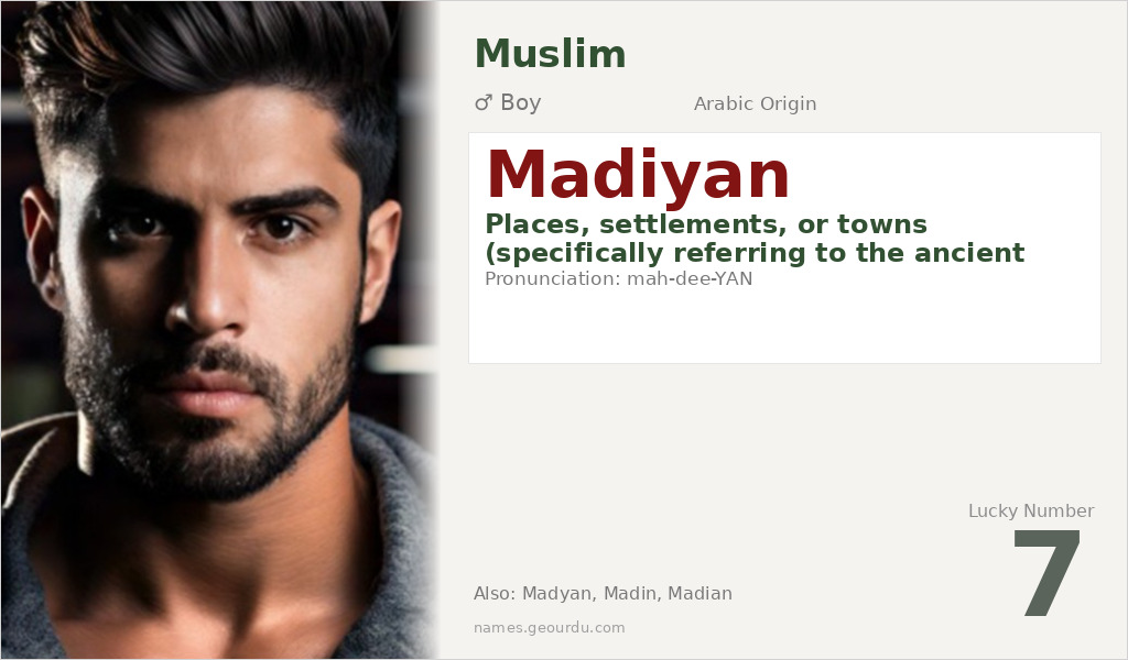 Madiyan Name Meaning and Details