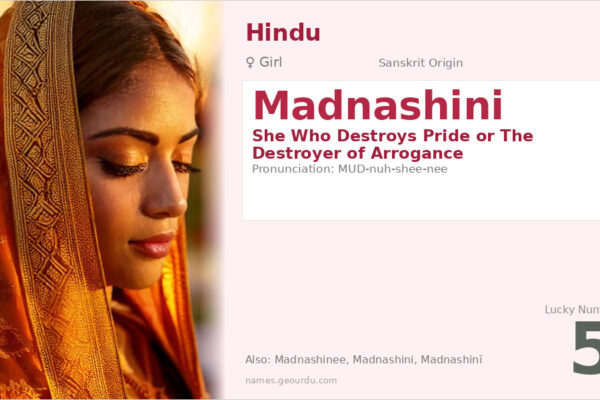Madnashini Meaning — Sanskrit Origin, Girl Name & Details (2025)