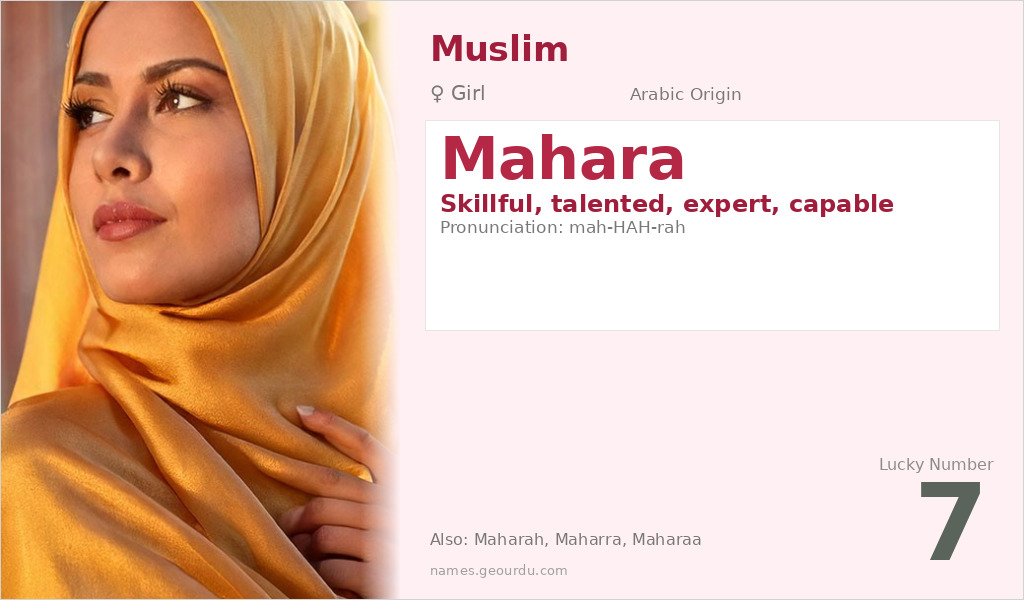 Mahara Name Meaning and Details