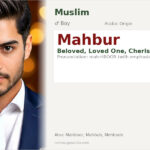 Mahbur Name Meaning and Details