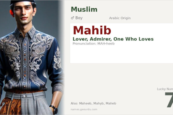 Mahib Name Meaning — Arabic Origin, Boy Name & Details (2025)