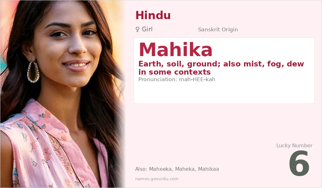 Mahika Name Meaning and Details