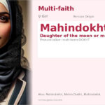 Mahindokht Name Meaning and Details