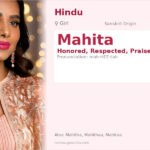 Mahita Name Meaning and Details