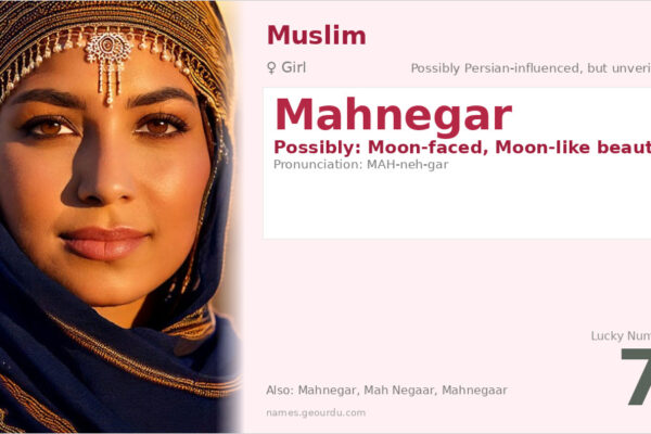 Mahnegar Name Meaning — Origin, Gender & Details (2025)