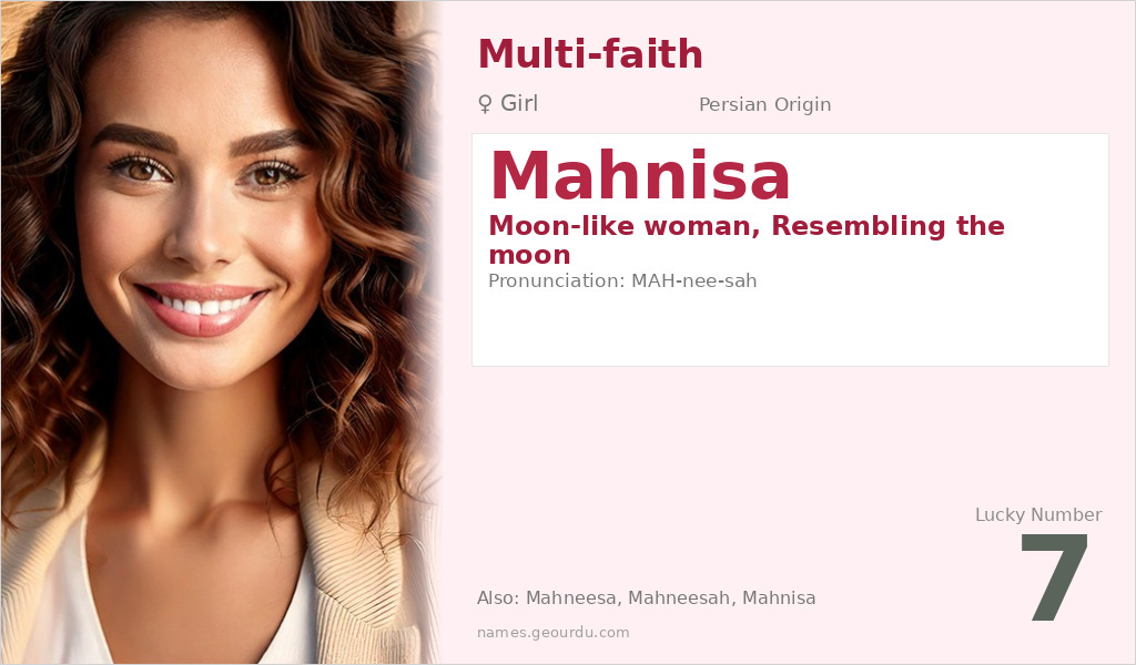 Mahnisa Name Meaning and Details