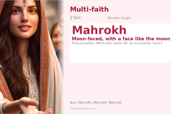 Mahrokh Name Meaning — Persian Origin, Girl Name & Details (2025)