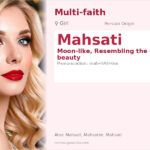 Mahsati Name Meaning and Details