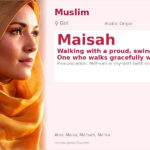 Maisah Name Meaning and Details