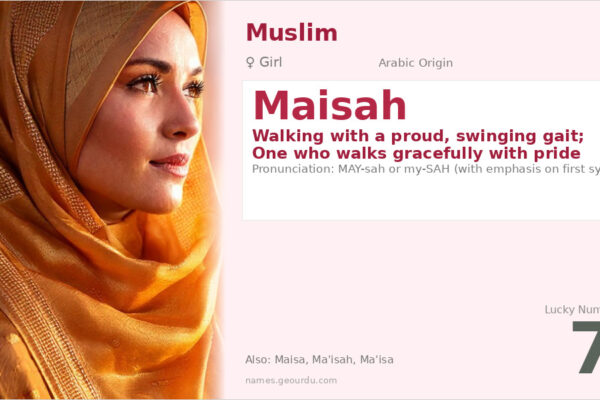 Maisah Name Meaning — Arabic Origin, Girl Name & Details (2025)