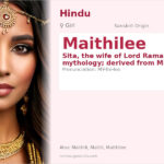 Maithilee Name Meaning and Details