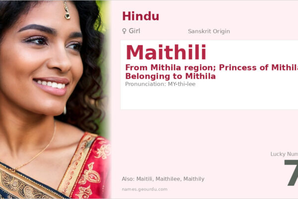 Maithili Name Meaning — Sanskrit Origin, Girl Name & Cultural Significance (2025)