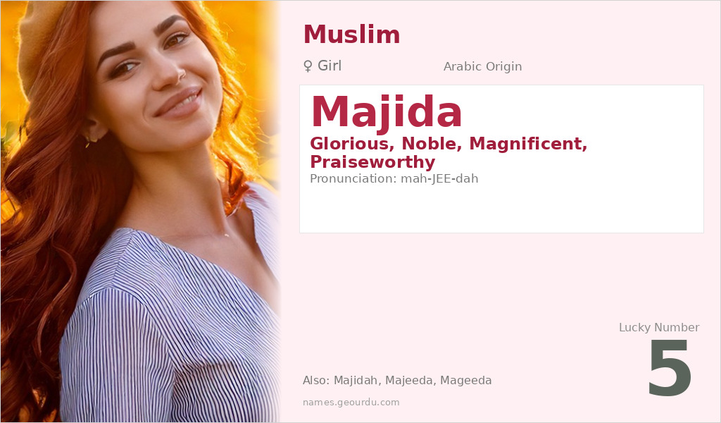 Majida Name Meaning and Details