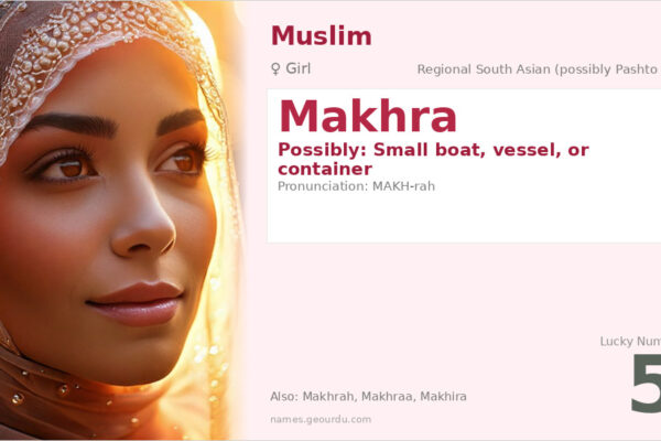 Makhra Name Meaning — Origin, Gender & Details (2025)