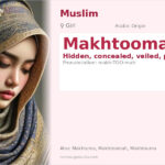 Makhtooma Name Meaning and Details