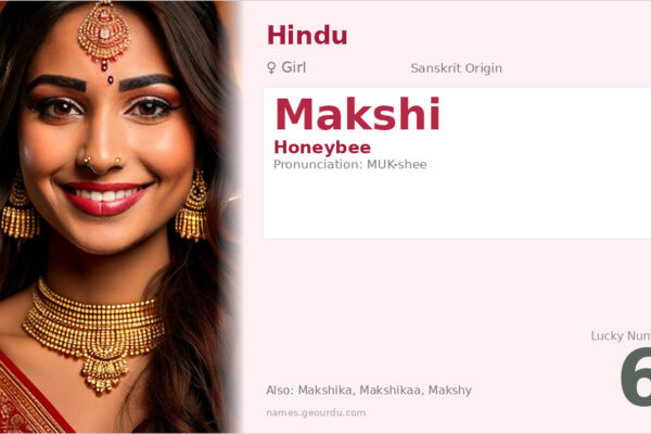 Makshi Name Meaning — Sanskrit Origin, Girl Name & Details (2025)