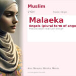 Malaeka Name Meaning and Details