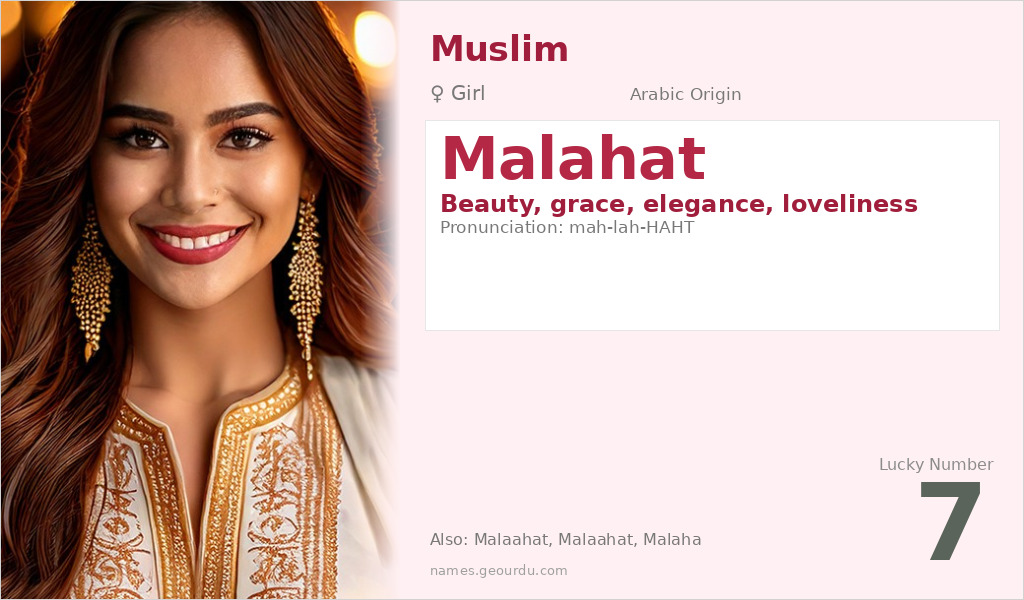 Malahat Name Meaning and Details