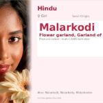 Malarkodi Name Meaning and Details