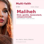 Maliheh Name Meaning and Details