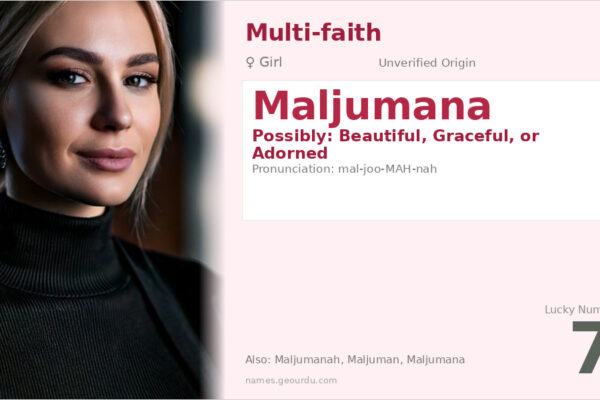 Maljumana Name Meaning — Origin, Gender & Details (2025)