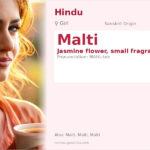 Malti Name Meaning and Details