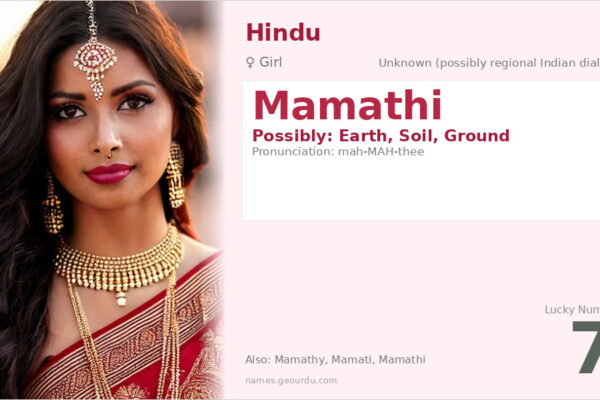 Mamathi Name Meaning — Origin, Gender & Details (2025)