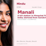 Manali Name Meaning and Details