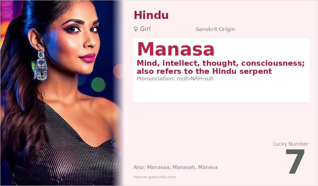 Manasa Name Meaning and Details