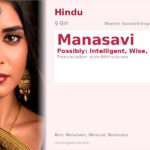 Manasavi Name Meaning and Details