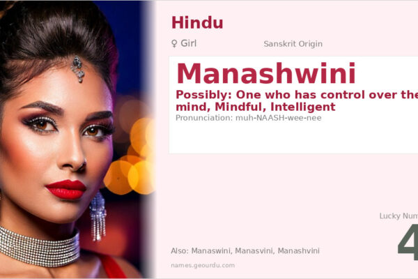 Manashwini Name Meaning — Origin, Gender & Details (2025)