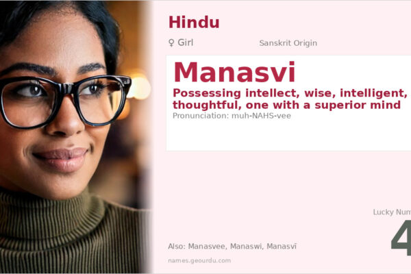 Manasvi Name Meaning — Sanskrit Origin, Girl Name & Details (2025)