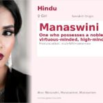 Manaswini Name Meaning and Details