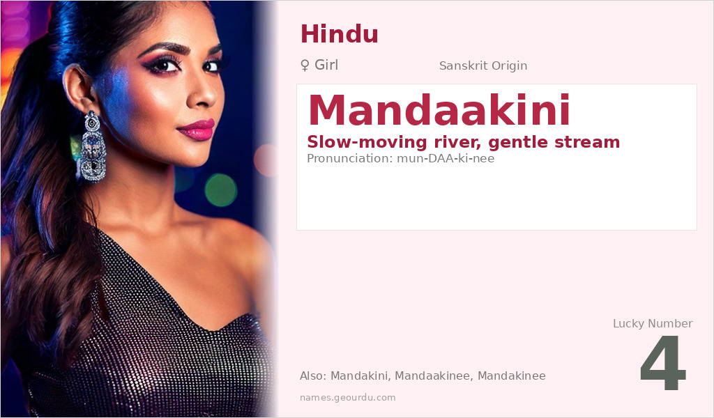 Mandaakini Name Meaning and Details