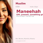 Maneehah Name Meaning and Details