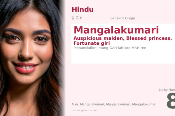 Mangalakumari Meaning — Sanskrit Origin, Girl Name & Details (2025)