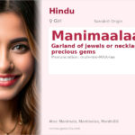 Manimaalaa Name Meaning and Details