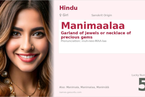 Manimaalaa Meaning — Sanskrit Origin, Girl Name & Details (2025)