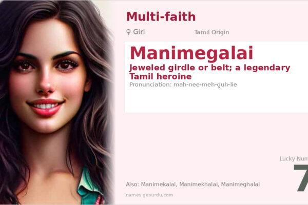 Manimegalai Meaning — Tamil Origin, Girl Name & Literary Significance (2025)