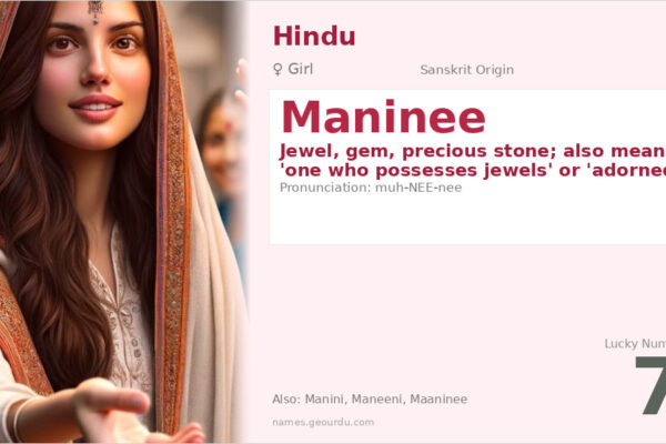 Maninee Name Meaning — Sanskrit Origin, Girl Name & Details (2025)