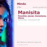 Manisita Name Meaning and Details