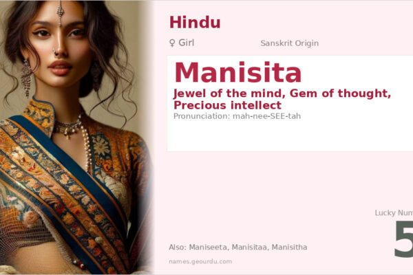 Manisita Meaning — Sanskrit Origin, Girl Name & Details (2025)