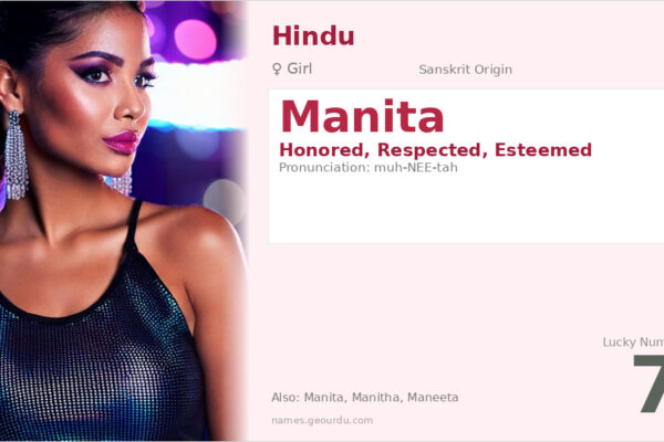 Manita Name Meaning — Sanskrit Origin, Girl Name & Details (2025)