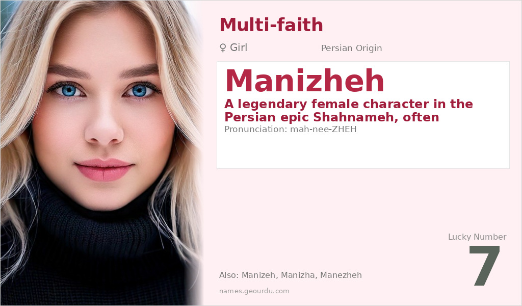 Manizheh Name Meaning and Details