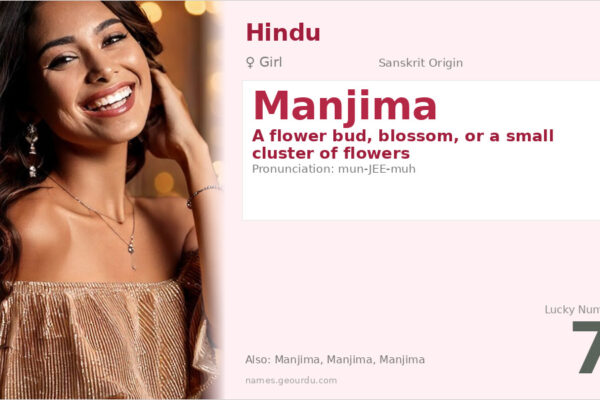 Manjima Name Meaning — Sanskrit Origin, Girl Name & Details (2025)