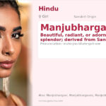 Manjubhargavi Name Meaning and Details