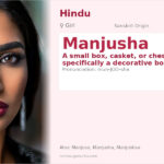 Manjusha Name Meaning and Details