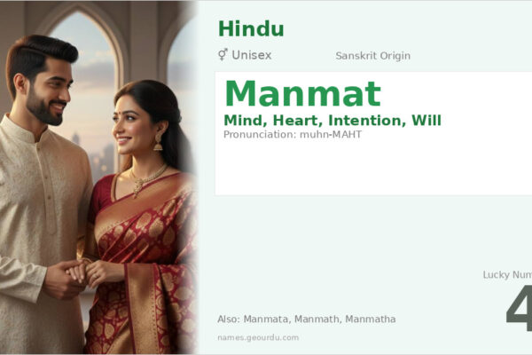 Manmat Name Meaning — Sanskrit Origin, Gender & Details (2025)