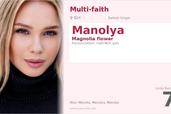 Manolya Name Meaning — Turkish Origin, Girl Name & Details (2025)