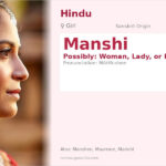 Manshi Name Meaning and Details